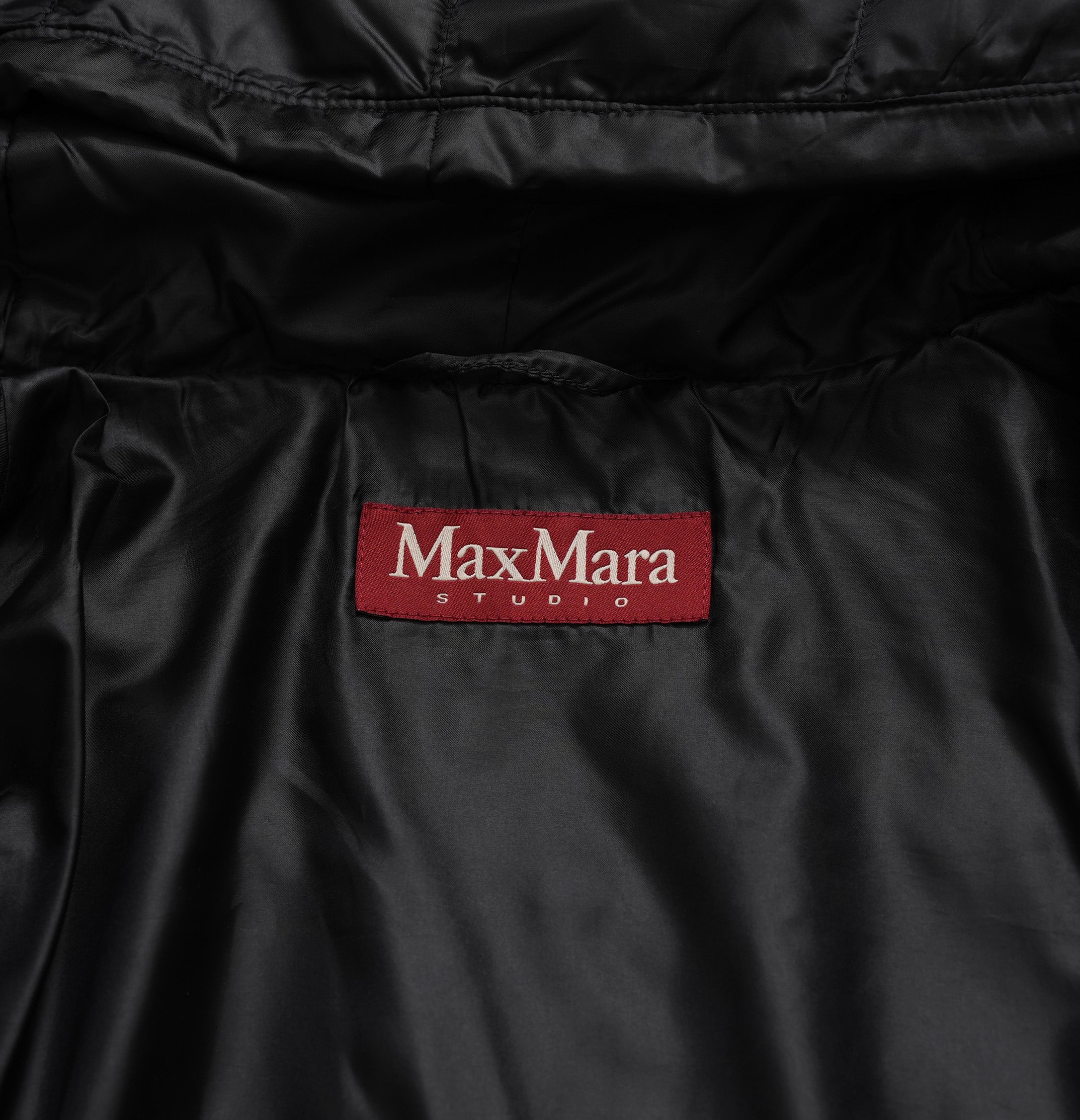MAX MARA STUDIO マックスマーラ ステュディオ / 美品 ダウンコート アウター/ size 42 (BLACK) レディース  352096-yng
