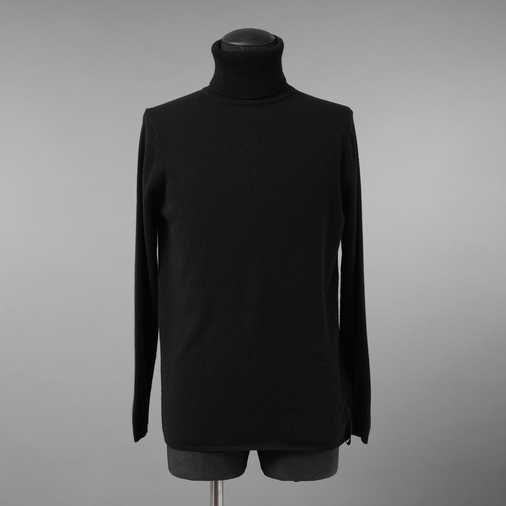 ISAMU KATAYAMA BACKLASH イサムカタヤマ / 美品 19AW カシミアウール タートルニット / K763-02 / size S (BLACK)