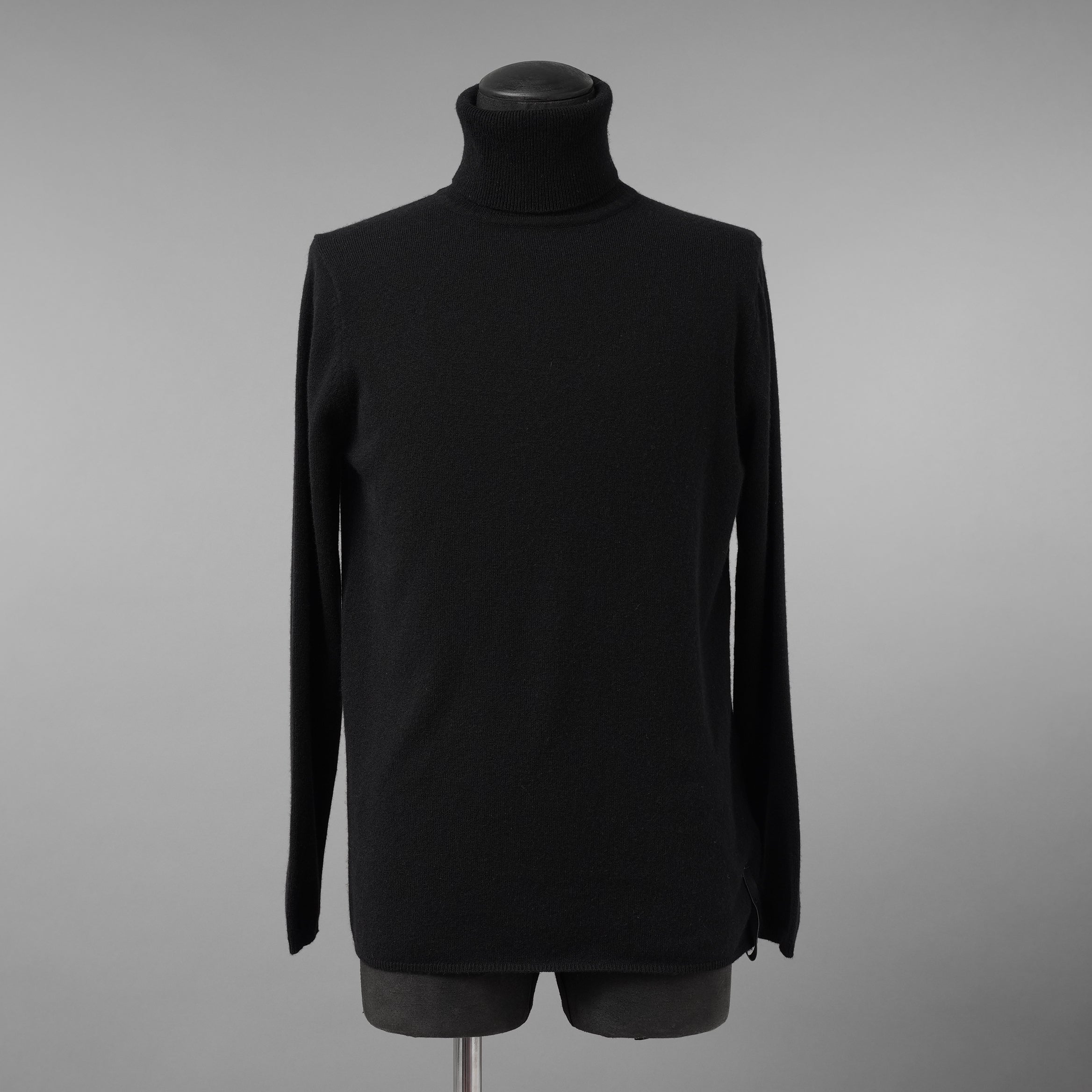 ISAMU KATAYAMA BACKLASH イサムカタヤマ / 美品 19AW カシミアウール タートルニット / K763-02 / size S (BLACK)