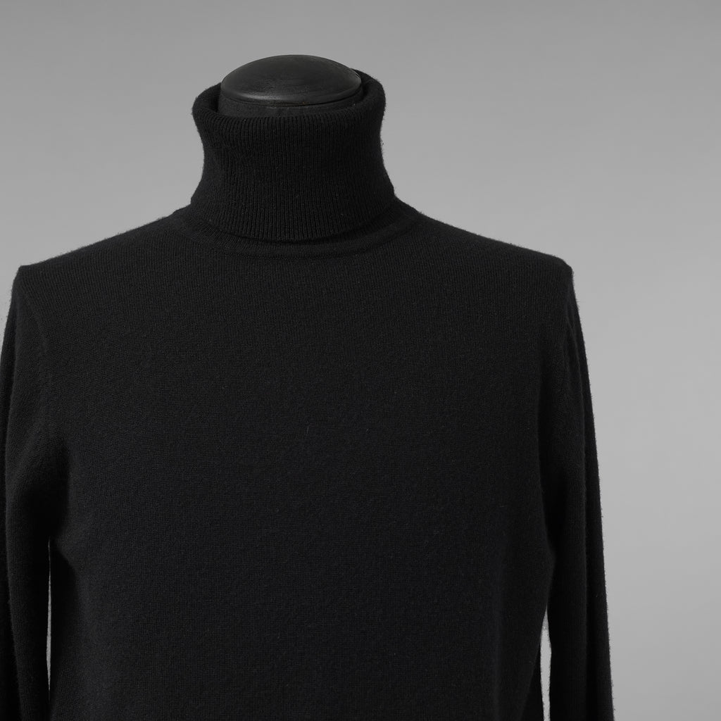 ISAMU KATAYAMA BACKLASH イサムカタヤマ / 美品 19AW カシミアウール タートルニット / K763-02 / size S (BLACK)