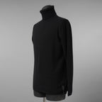 ISAMU KATAYAMA BACKLASH イサムカタヤマ / 美品 19AW カシミアウール タートルニット / K763-02 / size S (BLACK)