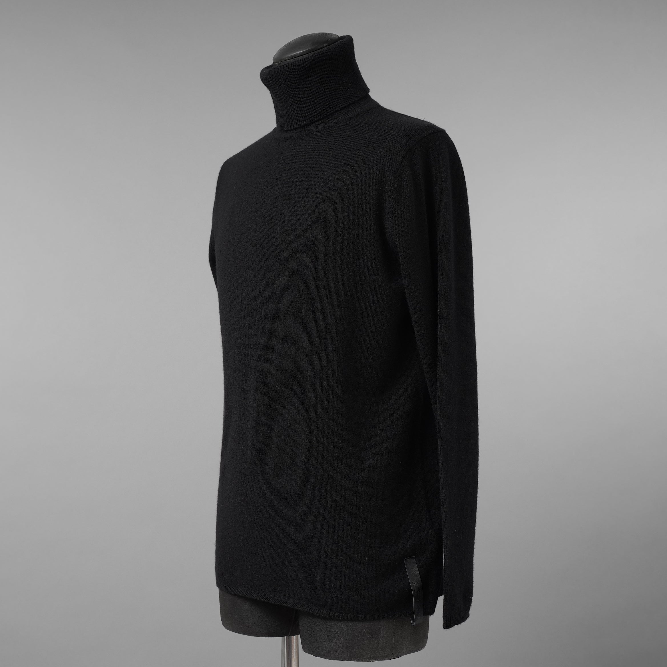 ISAMU KATAYAMA BACKLASH イサムカタヤマ / 美品 19AW カシミアウール タートルニット / K763-02 / size S (BLACK)