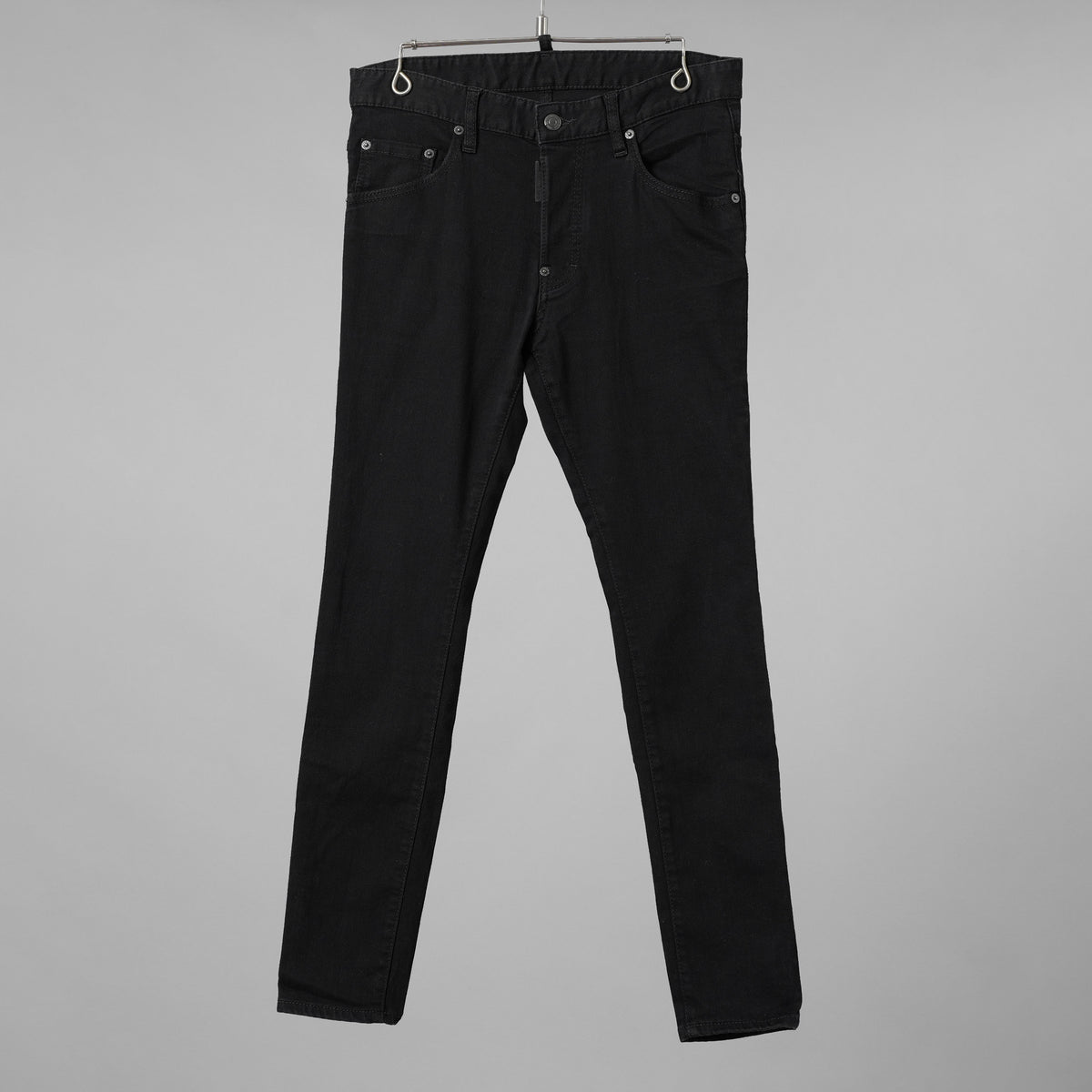 DSQUARED2 ディースクエアード / SKATER JEAN ストレッチデニム パンツ / size 46 (BLACK) 352097-in-ue