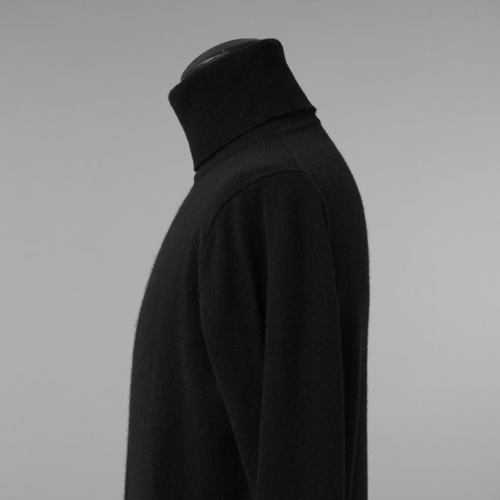 ISAMU KATAYAMA BACKLASH イサムカタヤマ / 美品 19AW カシミアウール タートルニット / K763-02 / size S (BLACK)