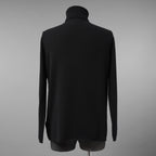 ISAMU KATAYAMA BACKLASH イサムカタヤマ / 美品 19AW カシミアウール タートルニット / K763-02 / size S (BLACK)