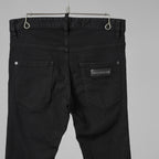 DSQUARED2 ディースクエアード / SKATER JEAN ストレッチデニム パンツ / size 46 (BLACK) 352097-in-ue