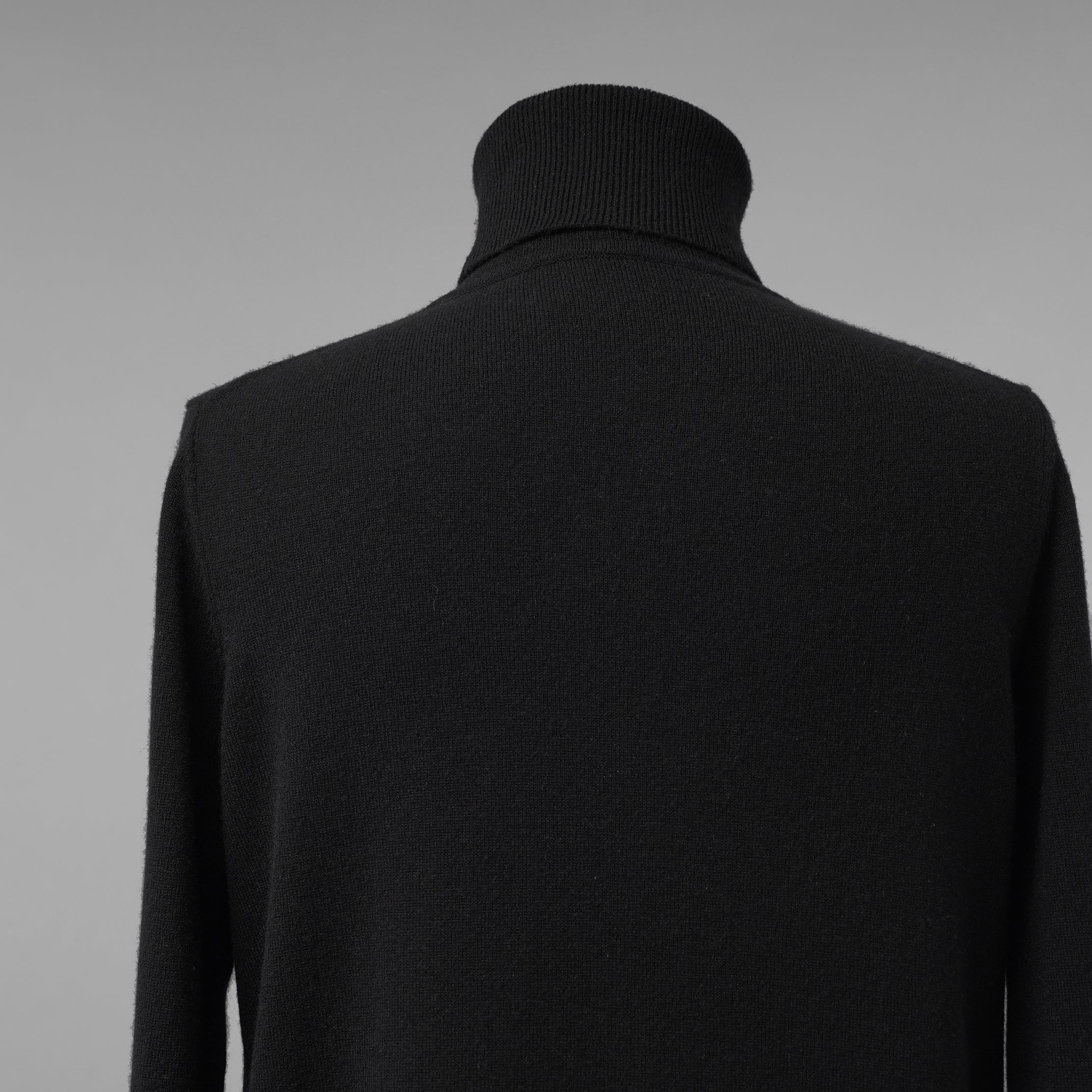 ISAMU KATAYAMA BACKLASH イサムカタヤマ / 美品 19AW カシミアウール タートルニット / K763-02 / size S (BLACK)