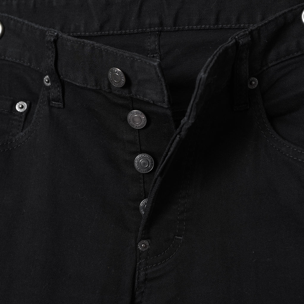 DSQUARED2 ディースクエアード / SKATER JEAN ストレッチデニム パンツ / size 46 (BLACK) 352097-in-ue