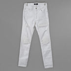 AMIRI アミリ / MX1 クラッシュ リペア加工 スキニー デニム パンツ / size 30 (WHITE) 352098-in-ue