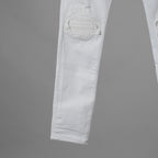 AMIRI アミリ / MX1 クラッシュ リペア加工 スキニー デニム パンツ / size 30 (WHITE) 352098-in-ue