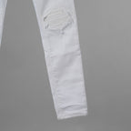 AMIRI アミリ / MX1 クラッシュ リペア加工 スキニー デニム パンツ / size 30 (WHITE) 352098-in-ue