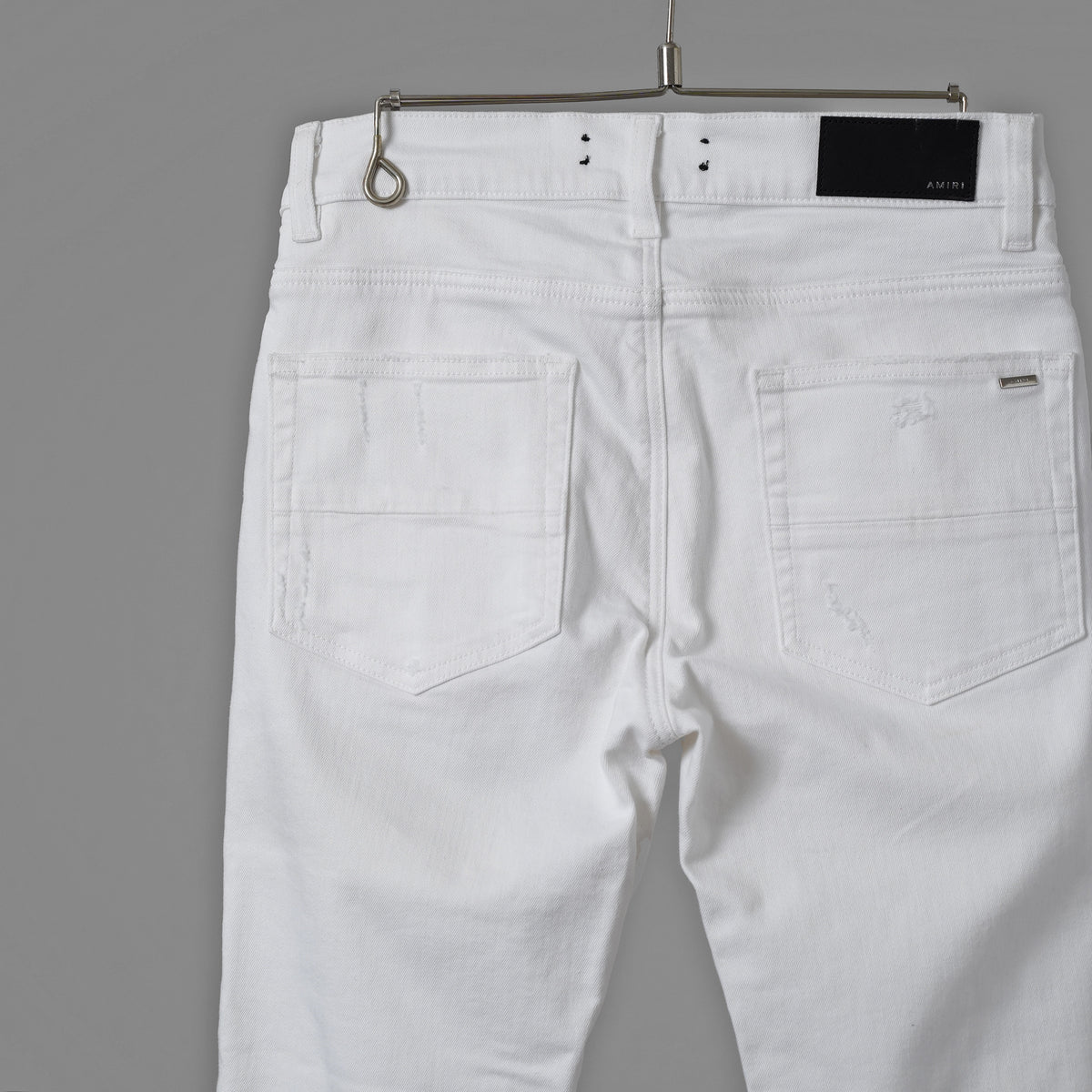 AMIRI アミリ / MX1 クラッシュ リペア加工 スキニー デニム パンツ / size 30 (WHITE) 352098-in-ue