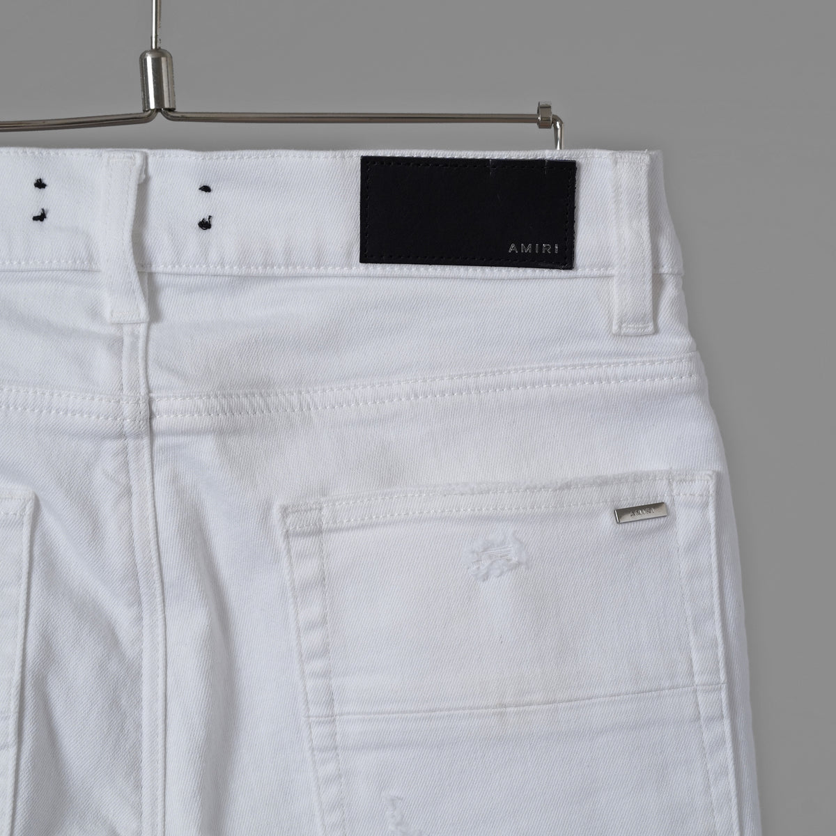 AMIRI アミリ / MX1 クラッシュ リペア加工 スキニー デニム パンツ / size 30 (WHITE) 352098-in-ue