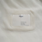 FENDACE フェンダーチェ FENDI x VERSACE コラボ / 美品 22SS セーフティピン ニットミニドレス / ワンピース / FZD952 AJTM / size 42 (IVORY）