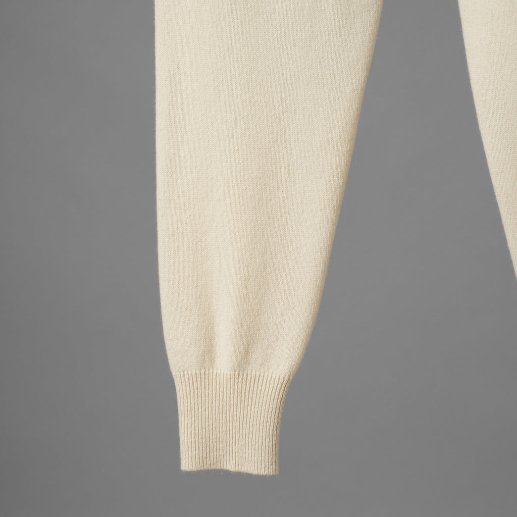FENDI フェンディ / 美品 21AW カシミア FFエンボス フーディ ニットパンツ / FZR763 ALAK / size 40 (IVORY) レディース 352075-izm