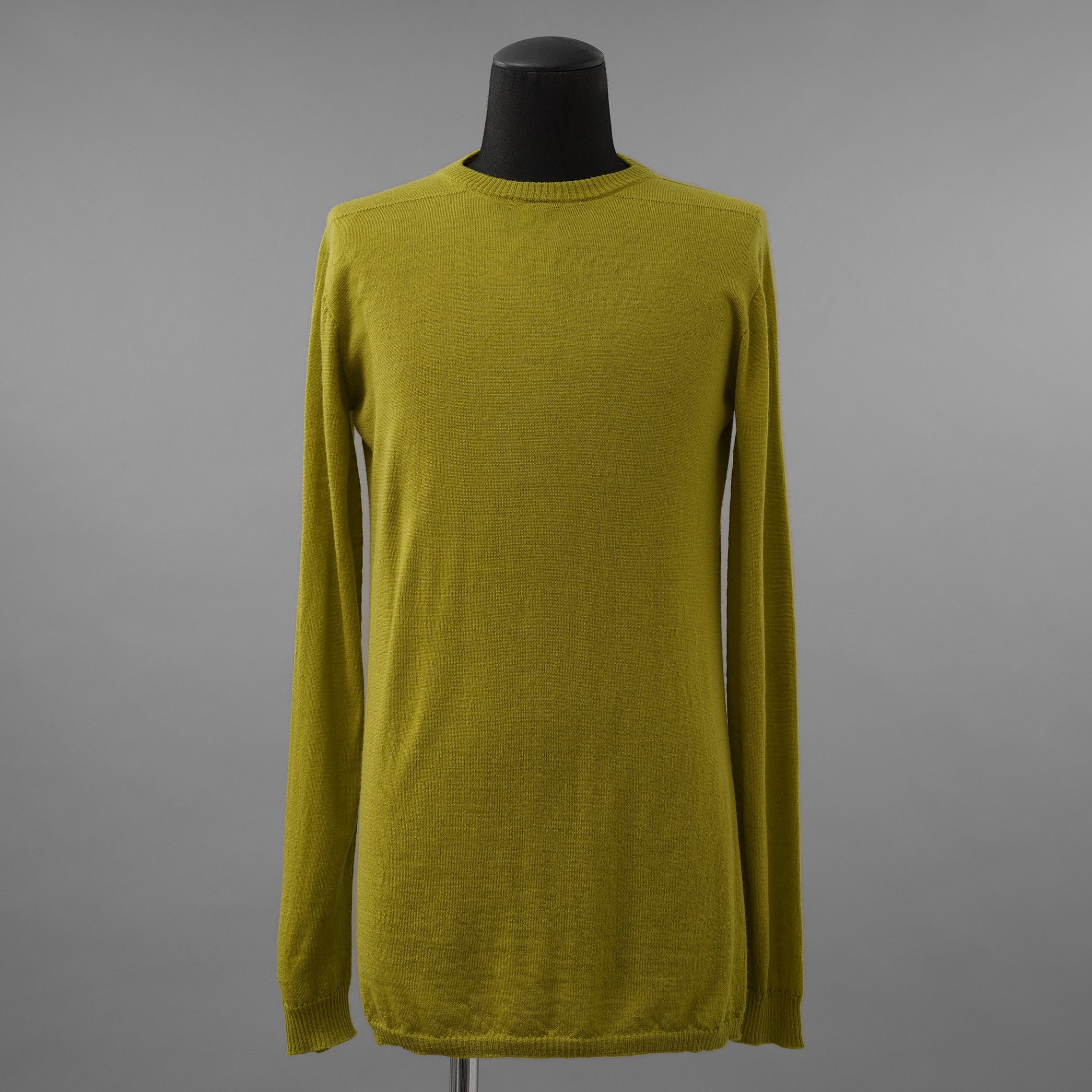 Rick Owens リックオウエンス / 美品 23AW LUXOR / BIKER LEVEL SWEATER / ウール ニット / RU02C7622-M / size M (ACID)