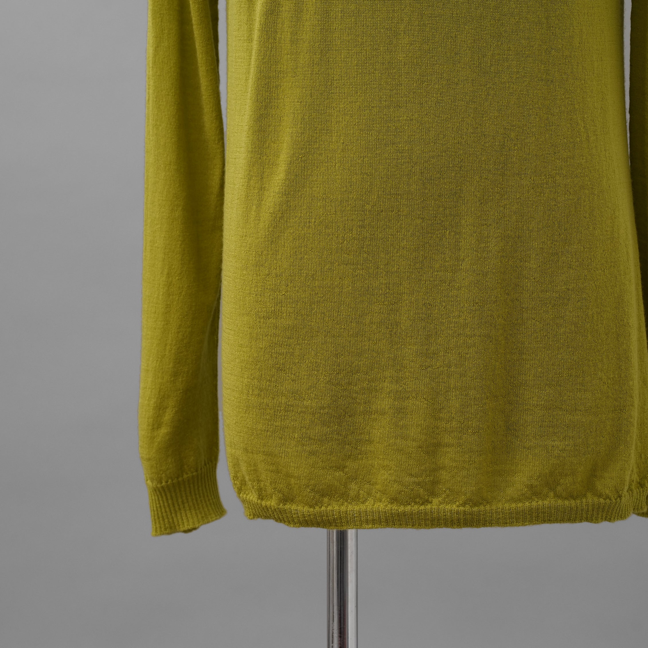 Rick Owens リックオウエンス / 美品 23AW LUXOR / BIKER LEVEL SWEATER / ウール ニット / RU02C7622-M / size M (ACID)