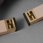 FENDI フェンディ / 美品 22SS バゲット メタルヒール レザーサンダル シューズ / size 36 (22.5cm) BEIGE レディース 352104-izm