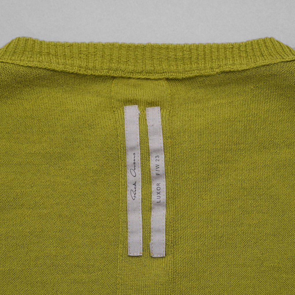 Rick Owens リックオウエンス / 美品 23AW LUXOR / BIKER LEVEL SWEATER / ウール ニット / RU02C7622-M / size M (ACID)