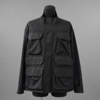 LANVIN collection ランバンコレクション / 美品 23AW 祐真 朋樹 / WOOL CALZE ”CAPA” JACKET ジャケット / LA-6M-73114 / size 48 (CHARCORL GRAY)