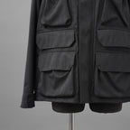 LANVIN collection ランバンコレクション / 美品 23AW 祐真 朋樹 / WOOL CALZE ”CAPA” JACKET ジャケット / LA-6M-73114 / size 48 (CHARCORL GRAY)