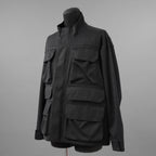 LANVIN collection ランバンコレクション / 美品 23AW 祐真 朋樹 / WOOL CALZE ”CAPA” JACKET ジャケット / LA-6M-73114 / size 48 (CHARCORL GRAY)