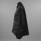 LANVIN collection ランバンコレクション / 美品 23AW 祐真 朋樹 / WOOL CALZE ”CAPA” JACKET ジャケット / LA-6M-73114 / size 48 (CHARCORL GRAY)