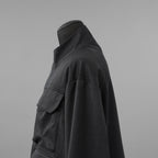 LANVIN collection ランバンコレクション / 美品 23AW 祐真 朋樹 / WOOL CALZE ”CAPA” JACKET ジャケット / LA-6M-73114 / size 48 (CHARCORL GRAY)