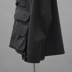 LANVIN collection ランバンコレクション / 美品 23AW 祐真 朋樹 / WOOL CALZE ”CAPA” JACKET ジャケット / LA-6M-73114 / size 48 (CHARCORL GRAY)