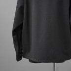 LANVIN collection ランバンコレクション / 美品 23AW 祐真 朋樹 / WOOL CALZE ”CAPA” JACKET ジャケット / LA-6M-73114 / size 48 (CHARCORL GRAY)