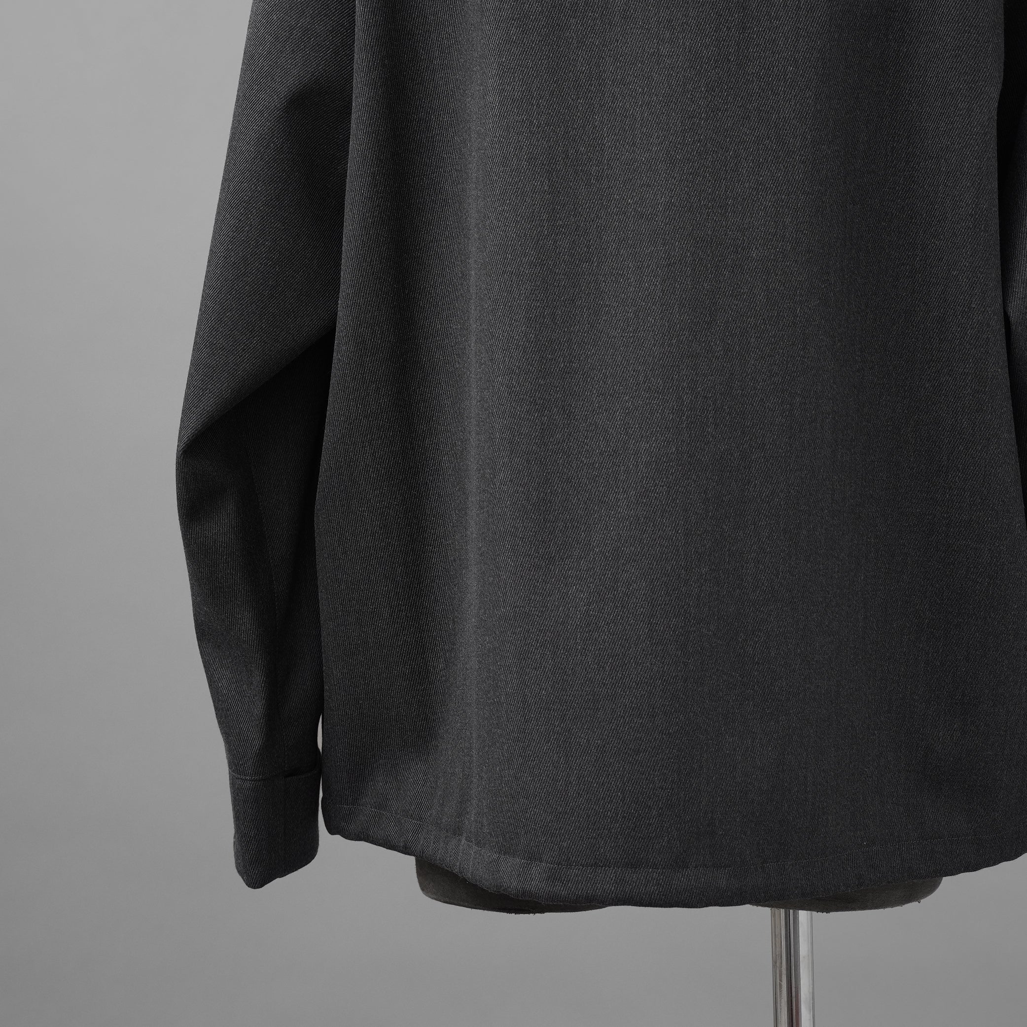 LANVIN collection ランバンコレクション / 美品 23AW 祐真 朋樹 / WOOL CALZE ”CAPA” JACKET ジャケット / LA-6M-73114 / size 48 (CHARCORL GRAY)
