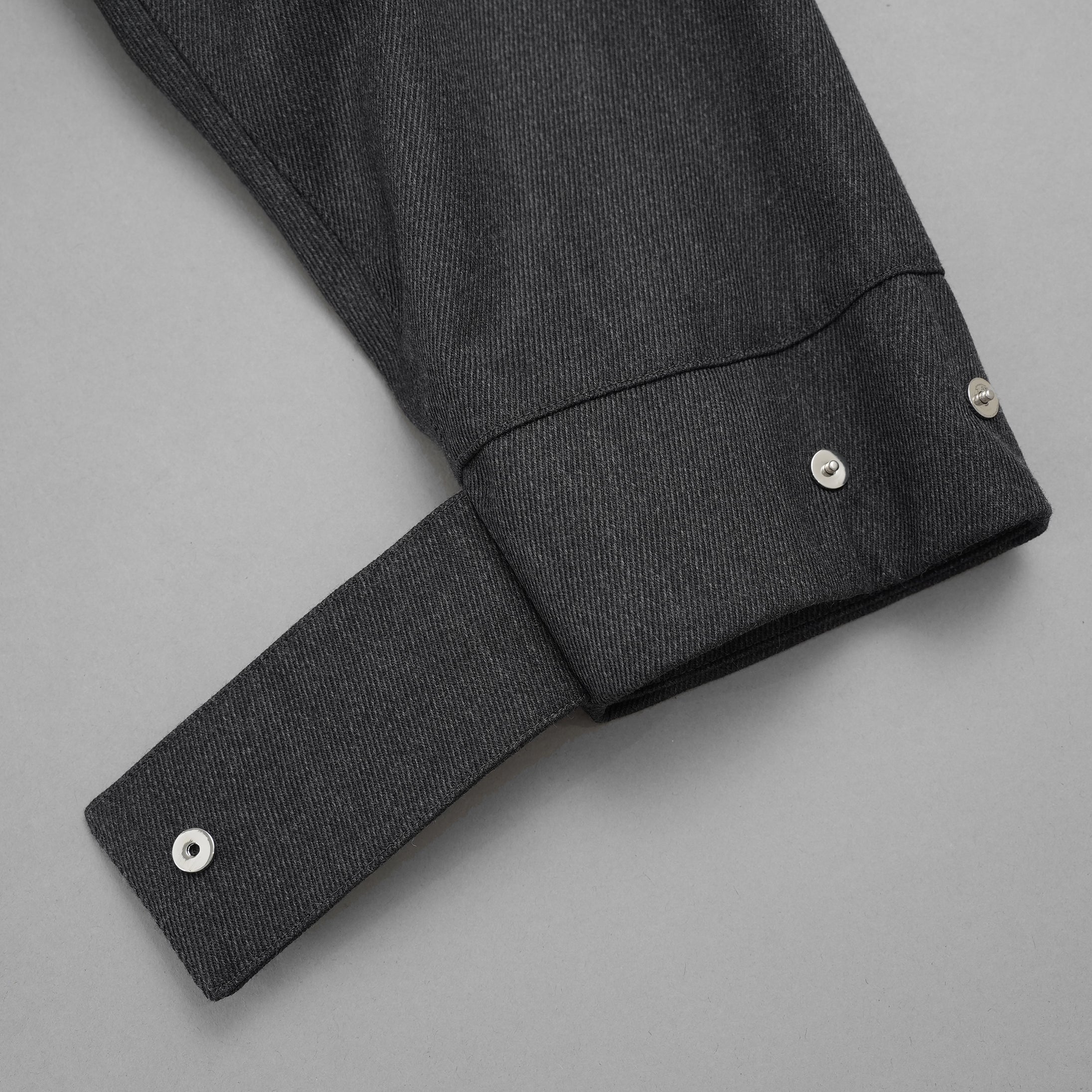 LANVIN collection ランバンコレクション / 美品 23AW 祐真 朋樹 / WOOL CALZE ”CAPA” JACKET ジャケット / LA-6M-73114 / size 48 (CHARCORL GRAY)