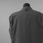 RAF SIMONS ラフシモンズ / 美品 23SS ノースリーブ テーラードジャケット ベスト / 231-516 / size S (GRAY)