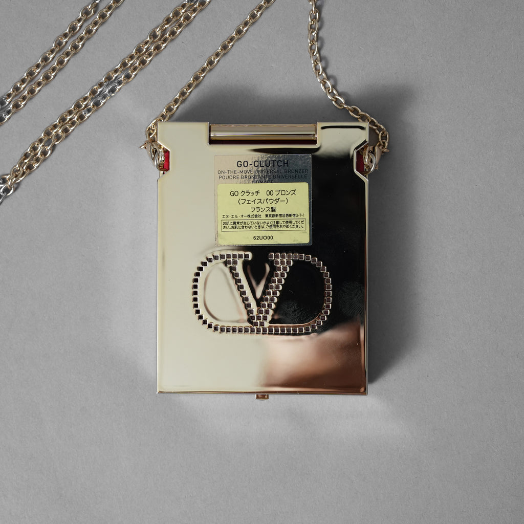 未使用 VALENTINO BEAUTY ヴァレンティノ ビューティ / 22 GO クラッチ ＆ ミニロッソ 00ブロンズ フェイスパウダー カラー00 ブロンズ  ミニロッソ マット ミニリップスティック カラー219A アクセサリー / PINK レディース 352102-izm