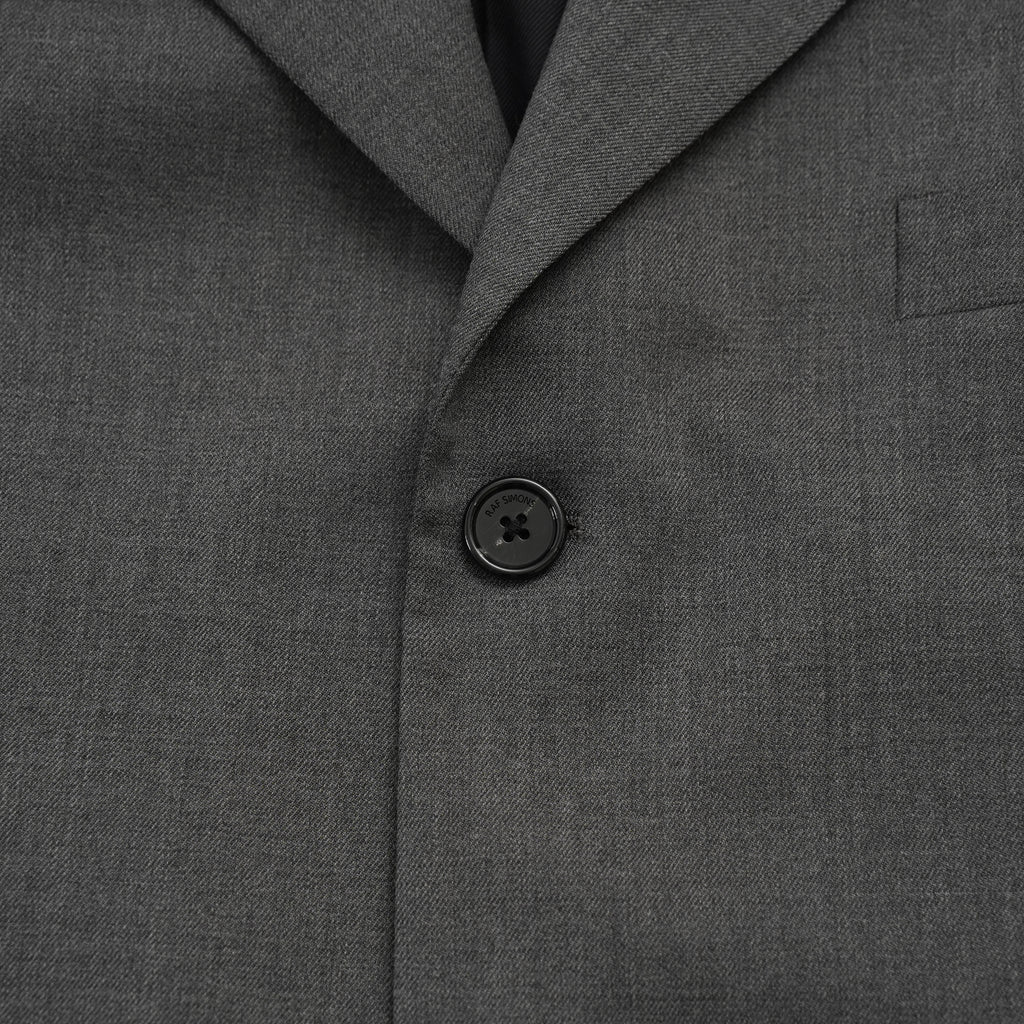 RAF SIMONS ラフシモンズ / 美品 23SS ノースリーブ テーラードジャケット ベスト / 231-516 / size S (GRAY)