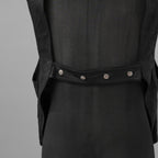 Rick Owens リックオウエンス / 美品 24AW Porterville Leather Cargo Vest レザーカーゴベスト / RU02D6767-LBA / size 48 (BLACK)