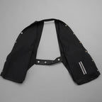 Rick Owens リックオウエンス / 美品 24AW Porterville Leather Cargo Vest レザーカーゴベスト / RU02D6767-LBA / size 48 (BLACK)