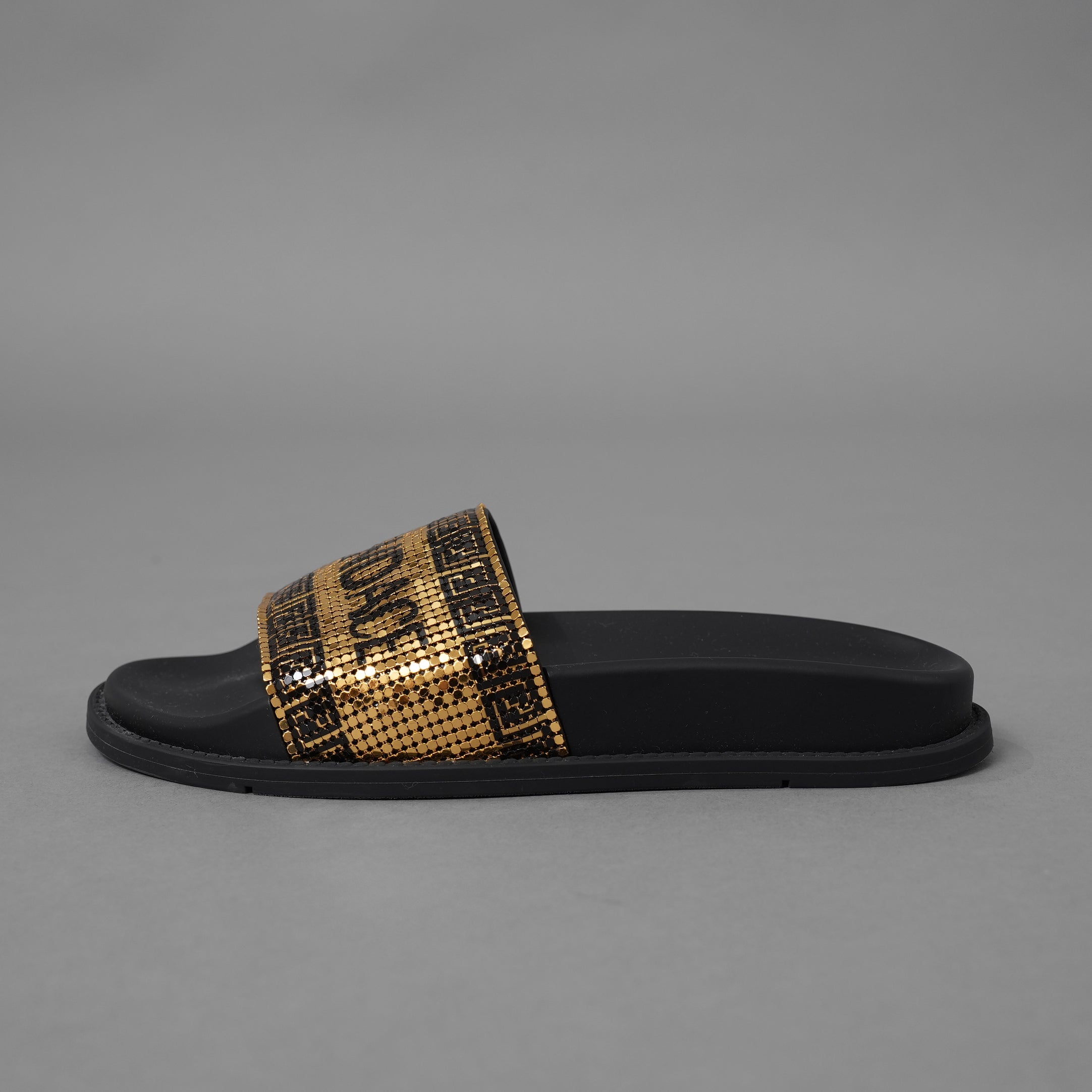 FENDACE フェンダーチェ FENDI×VERSACE コラボ / 22SS ロゴ スライド