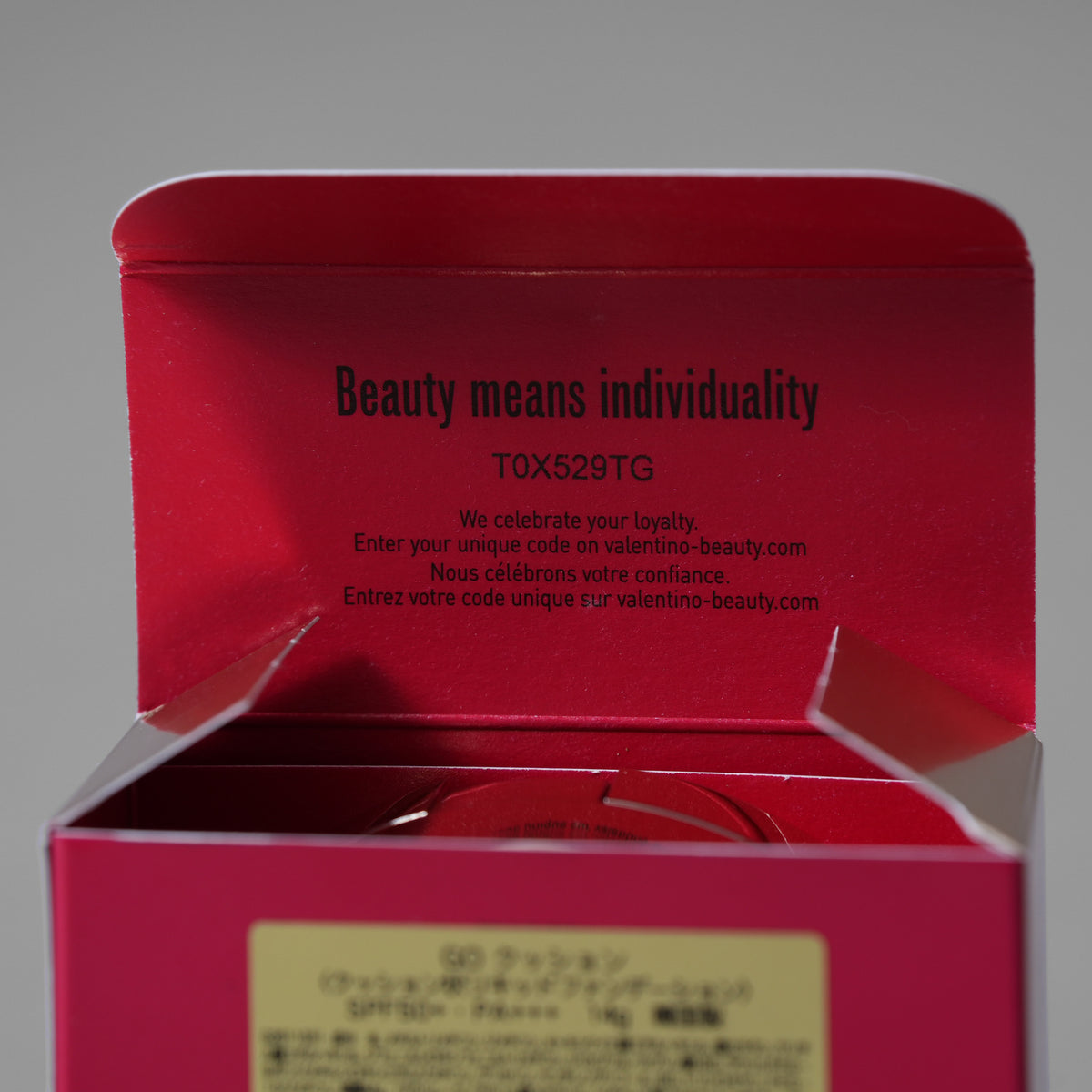未使用 VALENTINO BEAUTY ヴァレンティノ ビューティ / 22 GO クッション 専用パフ カラーLA 1 アクセサリー / PINK レディース 352101-izm