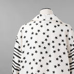 LOUIS VUITTON ルイヴィトン / 美品 22SS LVサマー スターダスト シルク パジャマシャツ / 長袖シャツ / RW222 O33 FNBL38 / size 38 (WHITE) レディース