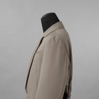 SATORU SASAKI サトル ササキ / 美品 25SS カッティング テーラード ジャケット / FW25M-S2S009-204 / size 46 (GREYGE) 