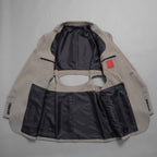 SATORU SASAKI サトル ササキ / 美品 25SS カッティング テーラード ジャケット / FW25M-S2S009-204 / size 46 (GREYGE) 