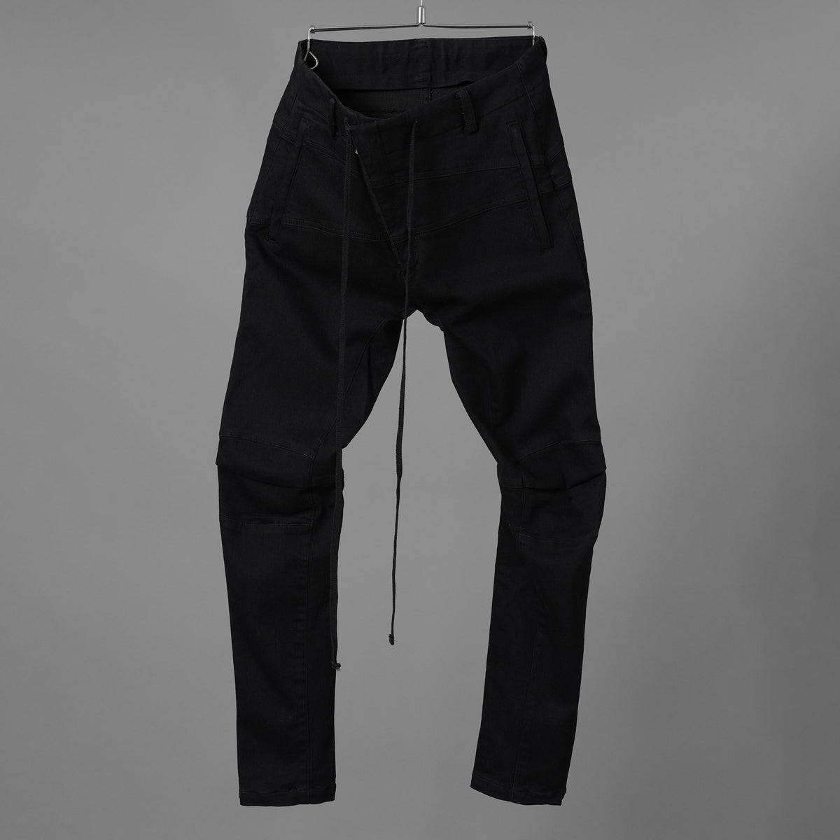 bajra バジュラ / 23SS ストレッチスキニー 立体裁断 イージーデニムパンツ / 152FP03 / size 3 (BLACK) 352109-in-ue
