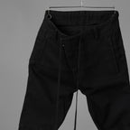 bajra バジュラ / 23SS ストレッチスキニー 立体裁断 イージーデニムパンツ / 152FP03 / size 3 (BLACK) 352109-in-ue