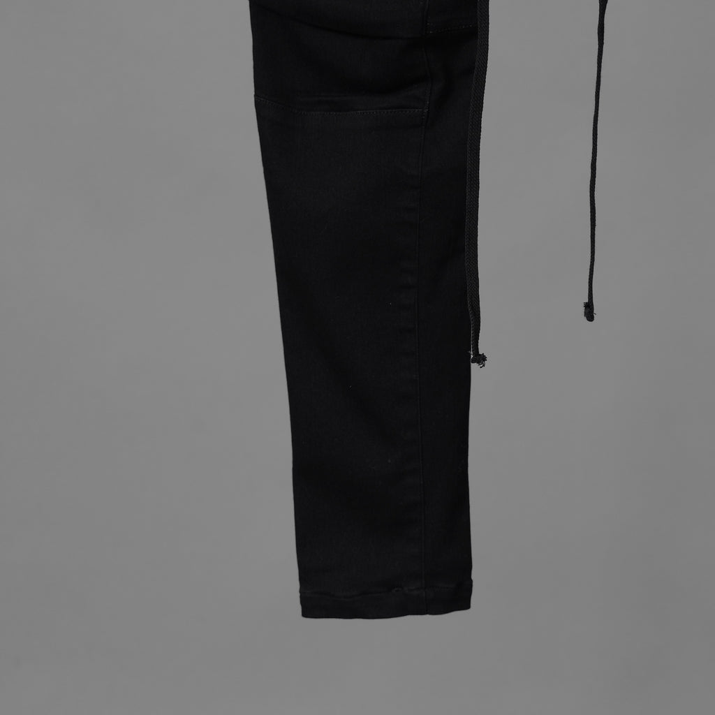 bajra バジュラ / 23SS ストレッチスキニー 立体裁断 イージーデニムパンツ / 152FP03 / size 3 (BLACK) 352109-in-ue
