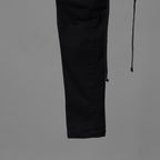 bajra バジュラ / 23SS ストレッチスキニー 立体裁断 イージーデニムパンツ / 152FP03 / size 3 (BLACK) 352109-in-ue