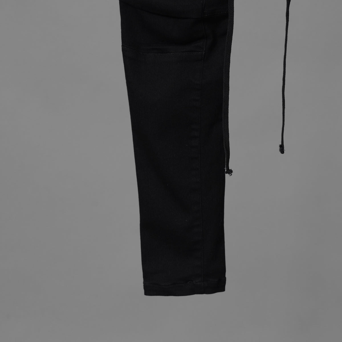 bajra バジュラ / 23SS ストレッチスキニー 立体裁断 イージーデニムパンツ / 152FP03 / size 3 (BLACK) 352109-in-ue