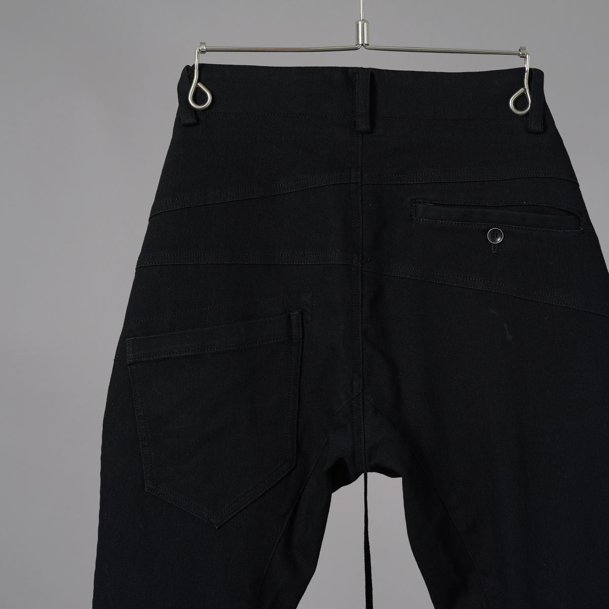 bajra バジュラ / 23SS ストレッチスキニー 立体裁断 イージーデニムパンツ / 152FP03 / size 3 (BLACK) 352109-in-ue