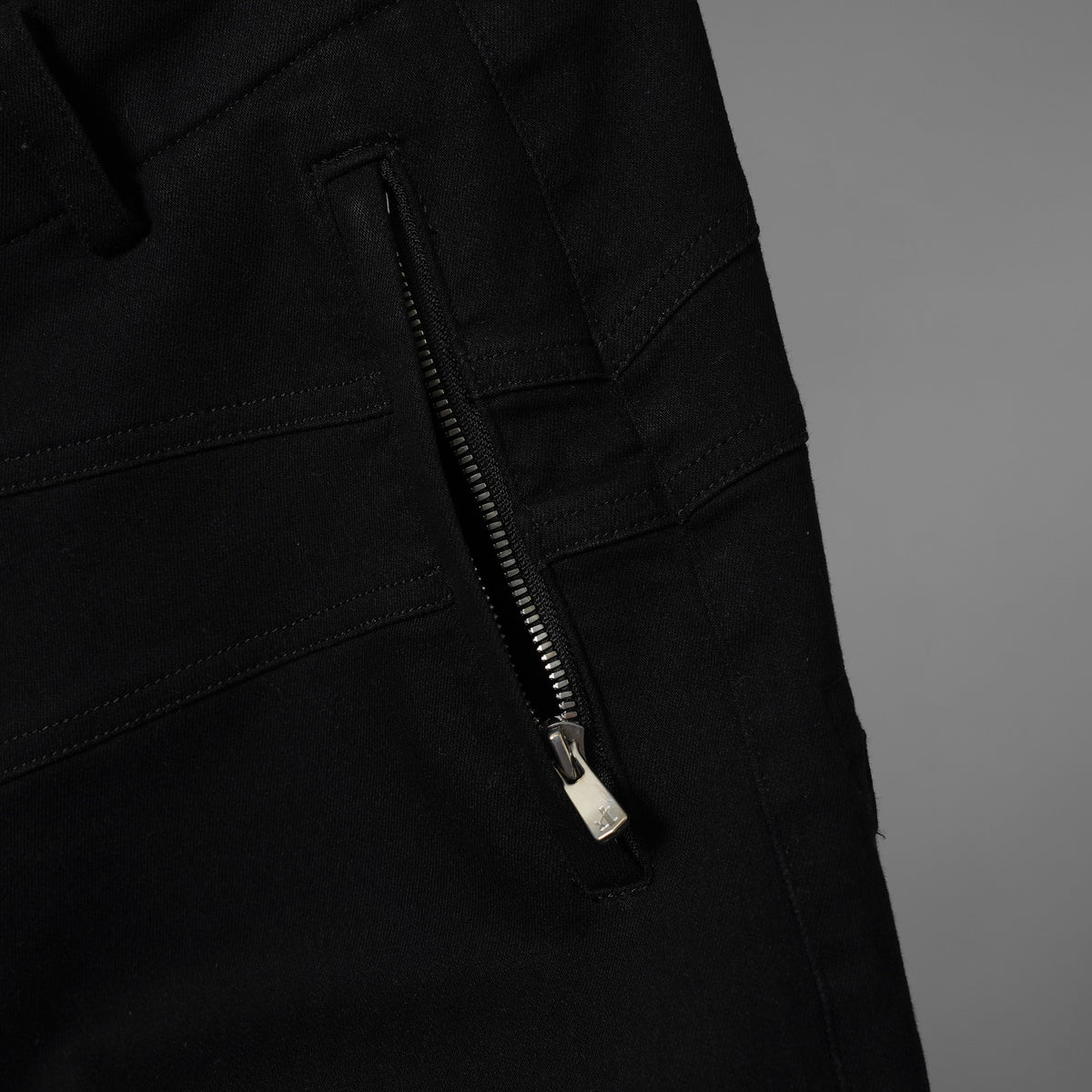 bajra バジュラ / 23SS ストレッチスキニー 立体裁断 イージーデニムパンツ / 152FP03 / size 3 (BLACK) 352109-in-ue