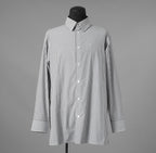 th products TARO HORIUCHI タロウ ホリウチ / 美品 25SS "ROMAN" Midsize Shirt  esteneige broad cloth 長袖シャツ / 2501 SH29 103 / size 1 (GRAY) 352111-in-ue